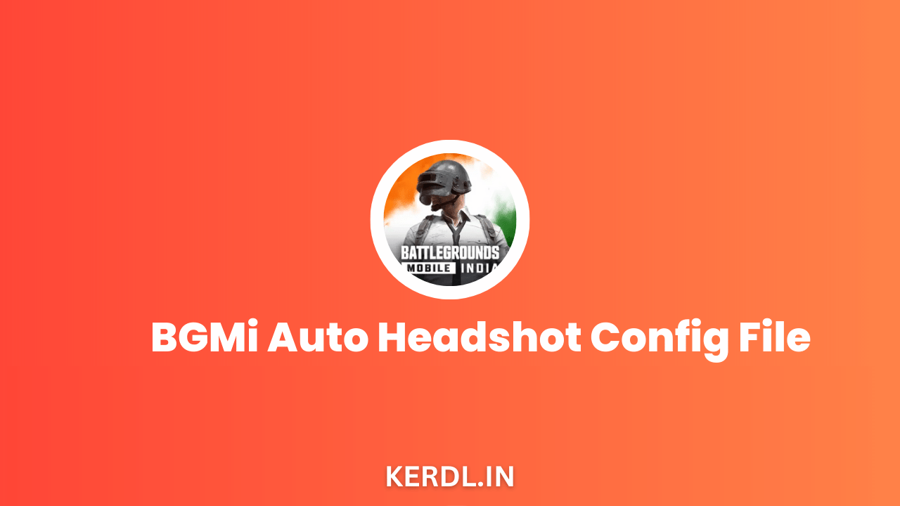 BGMi Auto Headshot Config